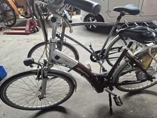 Fiets, Sparta, Ion, zilver/bordeaux